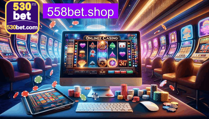 Roleta e blackjack 558BET